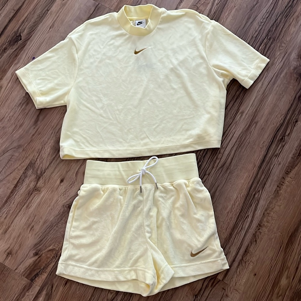 Nike top and shorts